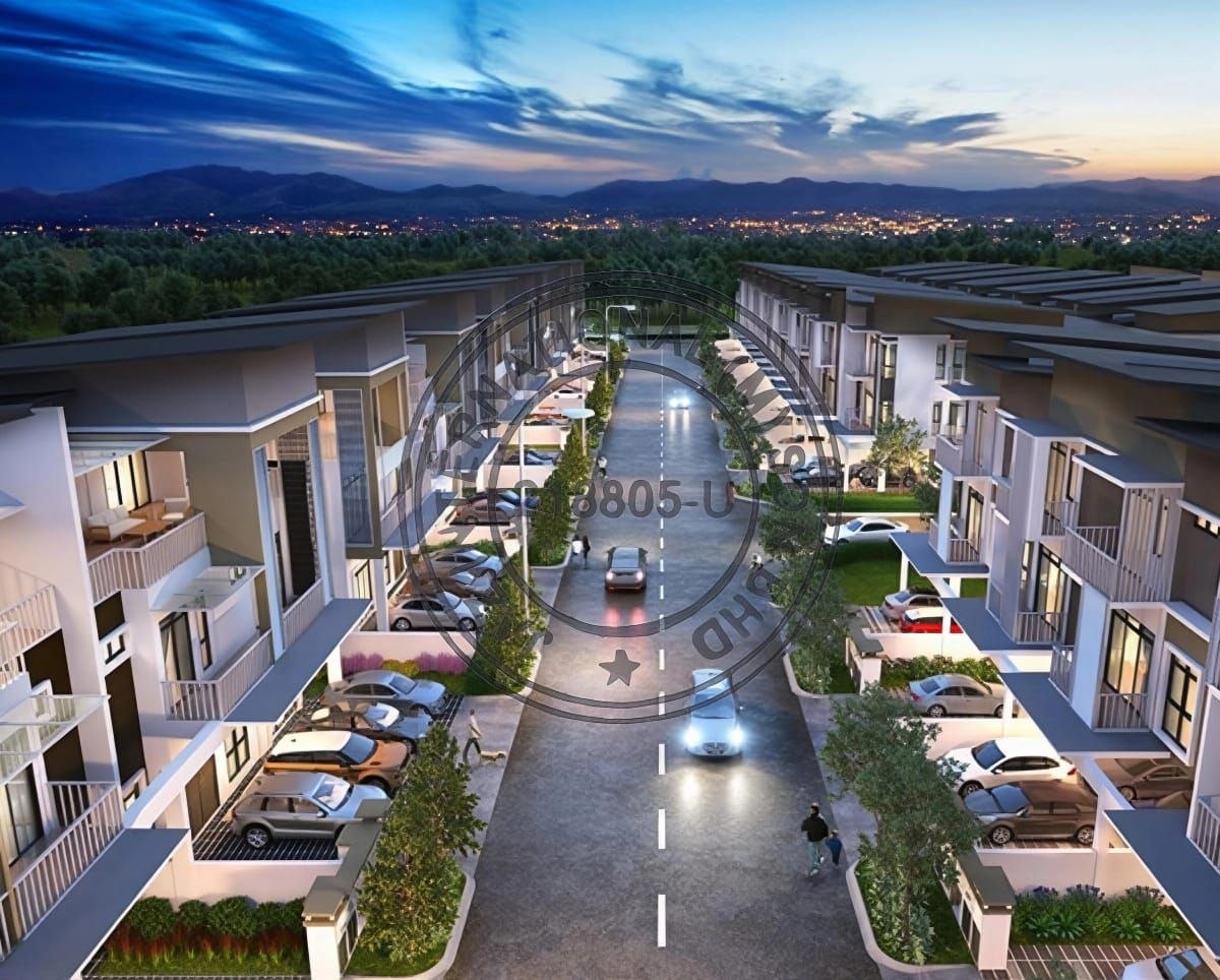 Pemandangan 3 Tingkat Teres Ampang