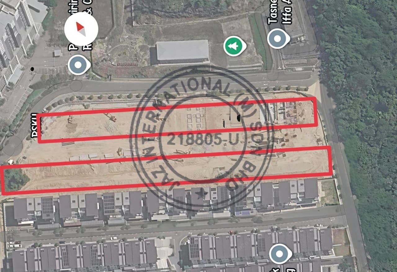Peta Satelit Orientasi Tapak Ampang